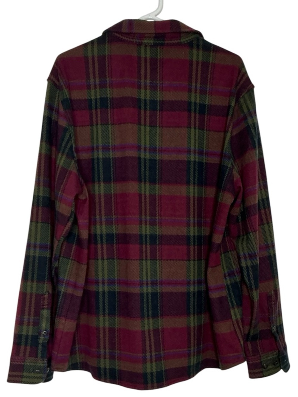 7 Diamonds Soft Flannel Multi-Plaid Button-Up Long Sleeve Shirt Size XL - Picture 3 of 15